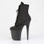 Pleaser FLAMINGO-1020RM Plateau Stiefeletten Kunstleder Strass Mesh Schwarz EU-37 / US-7