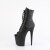 Pleaser FLAMINGO-1021 Plateau Stiefeletten Kunstleder Schwarz EU-41 / US-11