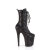 Pleaser FLAMINGO-1040SPF Plateau Stiefeletten Metallic Schwarz EU-35 / US-5