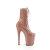 Pleaser FLAMINGO-1040TT Plateau Stiefeletten Lack Beige Weiß EU-35 / US-5