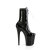 Pleaser FLAMINGO-1040TT Plateau Stiefeletten Lack Schwarz Weiß EU-41 / US-11