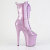 Pleaser FLAMINGO-1041GP Plateau Stiefeletten Lack Glitter Helles Lila EU-35 / US-5