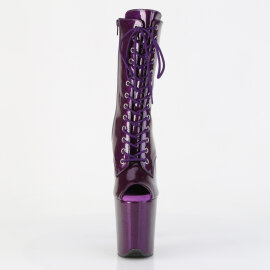 Pleaser FLAMINGO-1041GP Plateau Stiefeletten Lack Glitter...