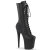 Pleaser FLAMINGO-1054 Plateau Stiefeletten Kunstleder Schwarz EU-37 / US-7