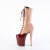 Pleaser FLAMINGO-1054DC Plateau Stiefeletten Lack Rot EU-35 / US-5
