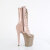 Pleaser FLAMINGO-1054DC Plateau Stiefeletten Lack Pink EU-37 / US-7