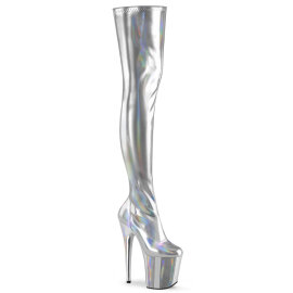 Pleaser FLAMINGO-3000HWR Plateau Overknee Stiefel...