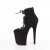 Pleaser FLAMINGO-800-22 Plateau Sandaletten Kunstleder Schwarz EU-35 / US-5
