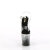 Pleaser FLAMINGO-808SS Plateau Sandaletten Clear Glitter Silber EU-38 / US-8