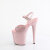 Pleaser FLAMINGO-809GP Plateau Sandaletten Lack Holograma Rauch Pink EU-35 / US-5