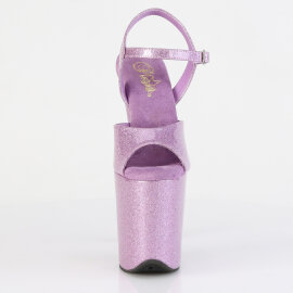 Pleaser FLAMINGO-809GP Plateau Sandaletten Lack Glitter...