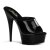 Pleaser Pantolette DELIGHT-601 Schwarz EU-35 / US-5