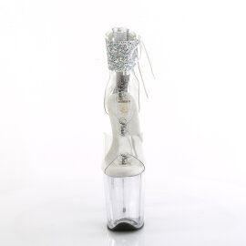 Pleaser FLAMINGO-824RS-02 Plateau Sandaletten Clear...