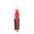 Pleaser FLAMINGO-868 Plateau Sandaletten Rot Schwarz EU-36 / US-6
