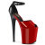 Pleaser FLAMINGO-868 Plateau Sandaletten Rot EU-35 / US-5