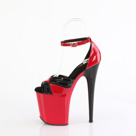 Pleaser FLAMINGO-884 Plateau Sandaletten Rot EU-35 / US-5