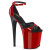 Pleaser FLAMINGO-884 Plateau Sandaletten Rot EU-37 / US-7