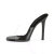 Fabulicious GALA-01 Pantoletten Clear Schwarz EU-35 / US-5