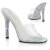 Fabulicious GALA-01DML Pantoletten Clear Strass Silber EU-41 / US-11