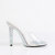 Fabulicious GALA-01DML Pantoletten Clear Strass Silber EU-41 / US-11