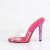 Fabulicious GALA-01DMM Pantoletten Clear Strass Pink EU-39 / US-9