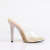 Fabulicious GALA-01DMM Pantoletten Clear Strass Gold EU-39 / US-9