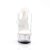 Pleaser Pantolette DELIGHT-602 Transparent Silber EU-38 / US-8