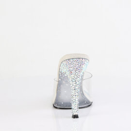 Fabulicious GALA-01DSP Pantoletten Clear Strass Transparent EU-39 / US-9