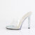 Fabulicious GALA-01DSP Pantoletten Clear Strass Transparent EU-41 / US-11