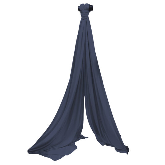 Aerial Silk Vertikaltuch Navy-Blau 18 m
