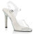 Fabulicious GALA-08DM Sandaletten Clear Strass Transparent Silber EU-39 / US-9