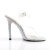 Fabulicious GALA-08DM Sandaletten Clear Strass Transparent Silber EU-39 / US-9