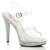 Fabulicious GLORY-508DM Sandaletten Clear Strass Silber EU-38 / US-8