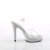 Fabulicious GLORY-508DM Sandaletten Clear Strass Silber EU-38 / US-8