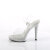 Fabulicious GLORY-508DM Sandaletten Clear Strass Silber EU-39 / US-9