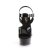 Pleaser Sandalette DELIGHT-608N Schwarz EU-35 / US-5