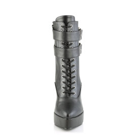 Devious INDULGE-1026 Plateau Stiefeletten Kunstleder...