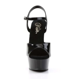 Pleaser Sandalette DELIGHT-609 Schwarz EU-35 / US-5