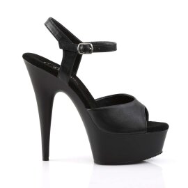 Pleaser Sandalette DELIGHT-609 Schwarz EU-40 / US-10