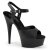 Pleaser Sandalette DELIGHT-609 Schwarz EU-40 / US-10