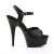 Pleaser Sandalette DELIGHT-609 Schwarz EU-40 / US-10