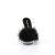 Fabulicious LIP-101-8 Pantoletten Clear Schwarz EU-38 / US-8
