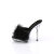 Fabulicious LIP-101-8 Pantoletten Clear Schwarz EU-38 / US-8