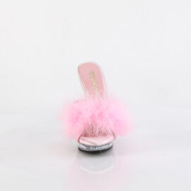 Fabulicious LIP-101-8 Pantoletten Clear Pink EU-41 / US-11