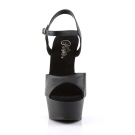 Pleaser Sandalette DELIGHT-609 Schwarz EU-37 / US-7