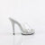 Fabulicious LIP-101DM Pantoletten Clear Strass Silber EU-37 / US-7