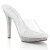 Fabulicious LIP-101DM Pantoletten Clear Strass Silber EU-42 / US-12
