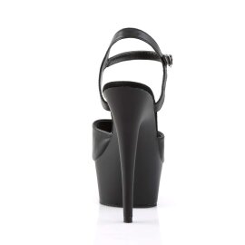 Pleaser Sandalette DELIGHT-609 Schwarz EU-39 / US-9