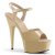 Pleaser Sandalette DELIGHT-609 Creme EU-37 / US-7