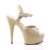 Pleaser Sandalette DELIGHT-609 Creme EU-37 / US-7